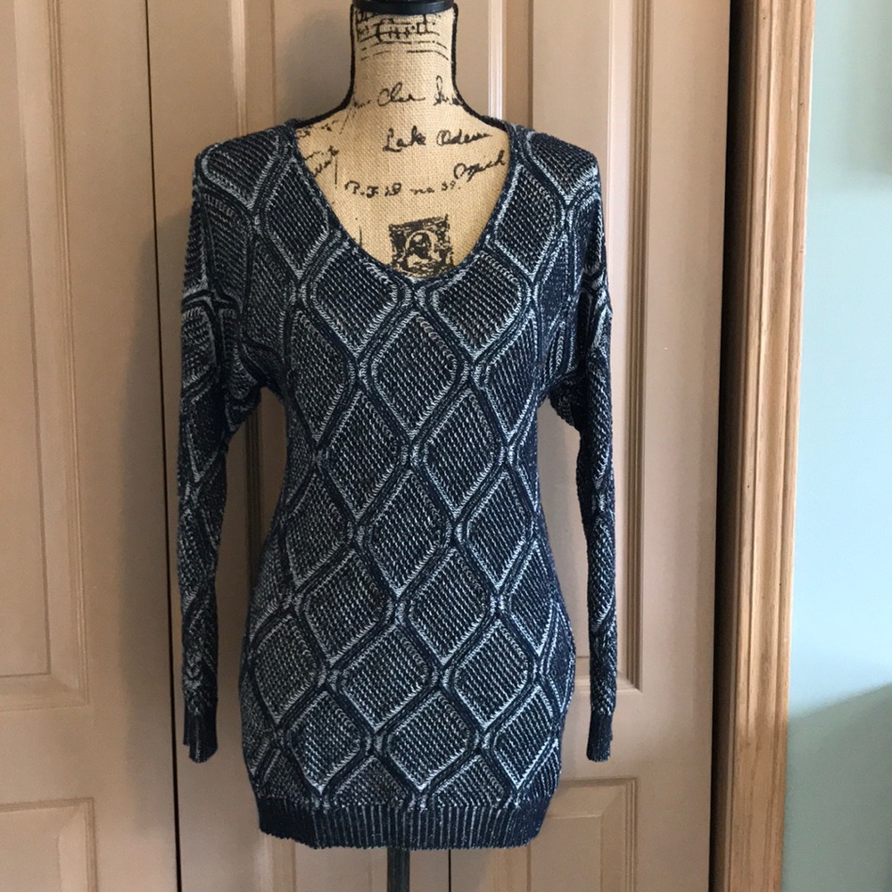 V Neck Knit Sweater